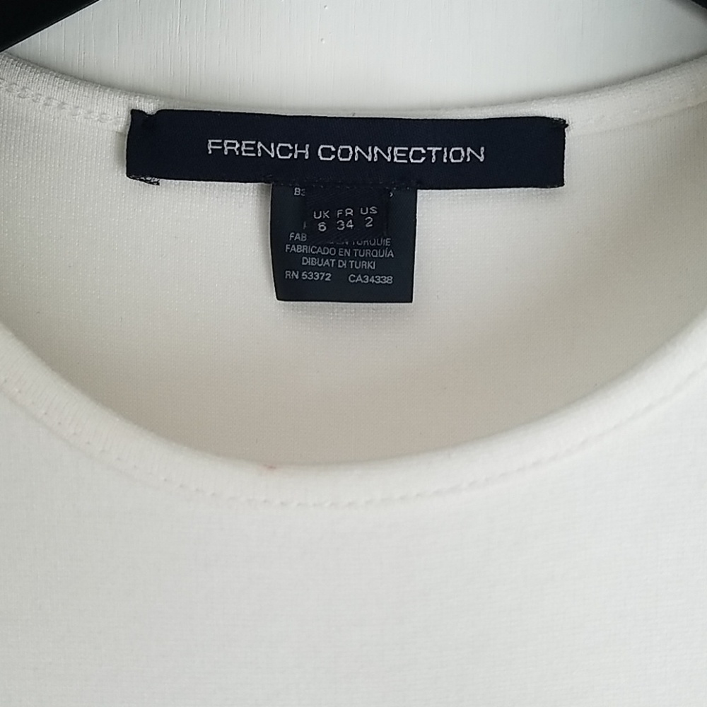 French Connection White Knit Dress NEVER WORN - Picture 5 of 9